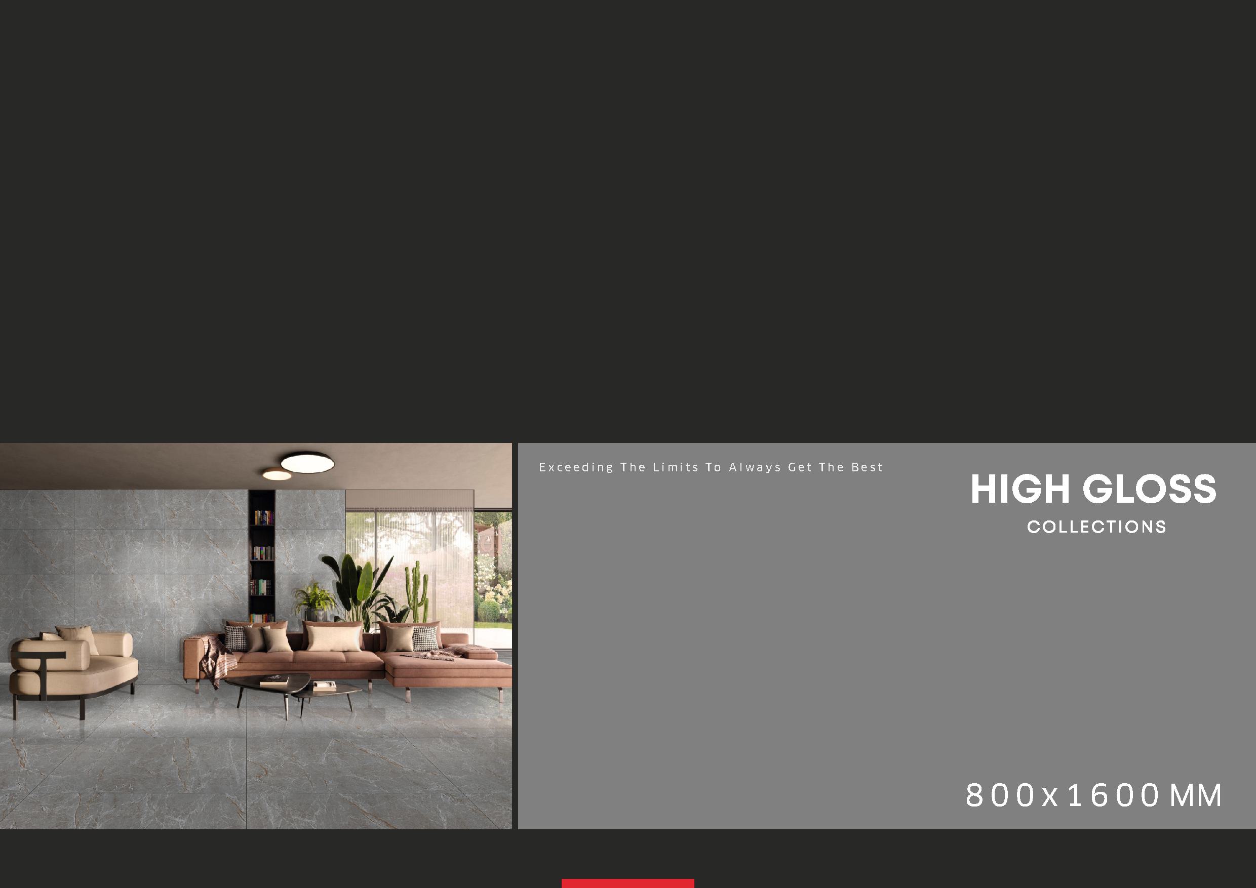 800x1600mm Highgloss Regular